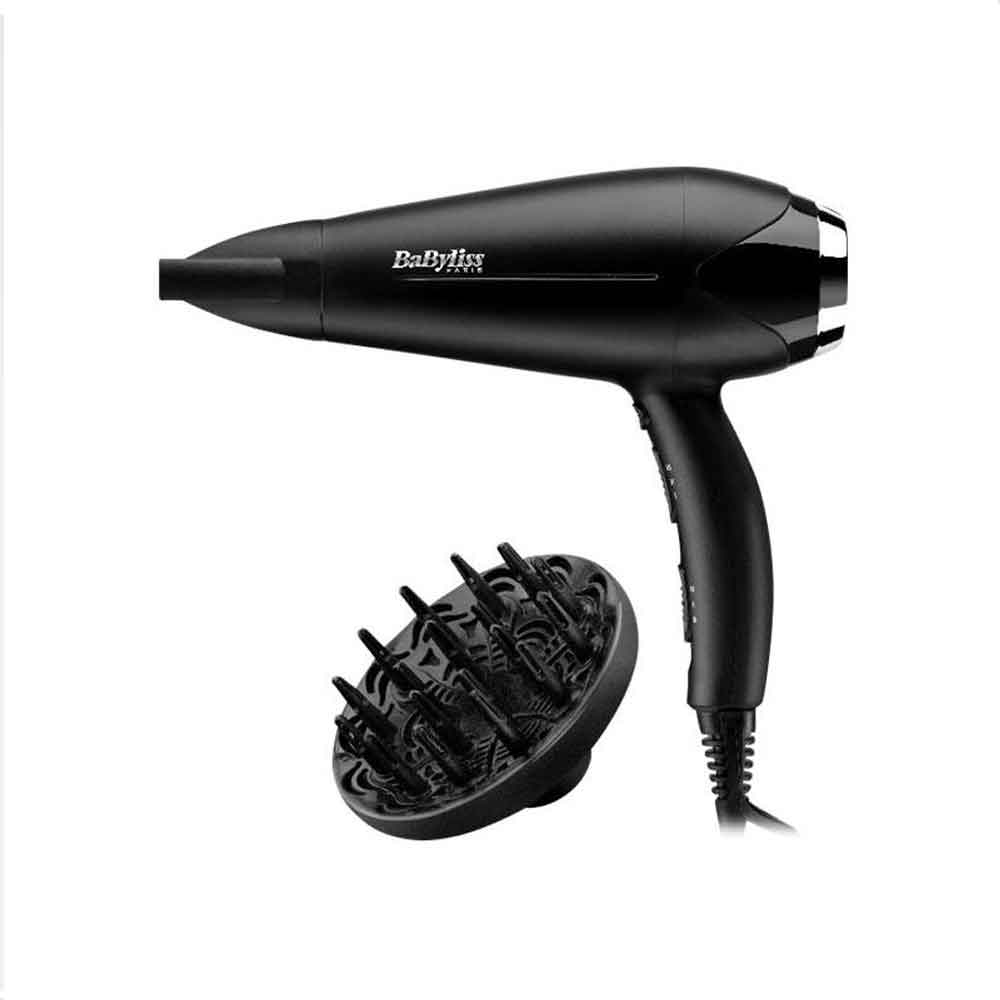 BaByliss D572DE Turbo Smooth 2200 Haartrockner schwarz