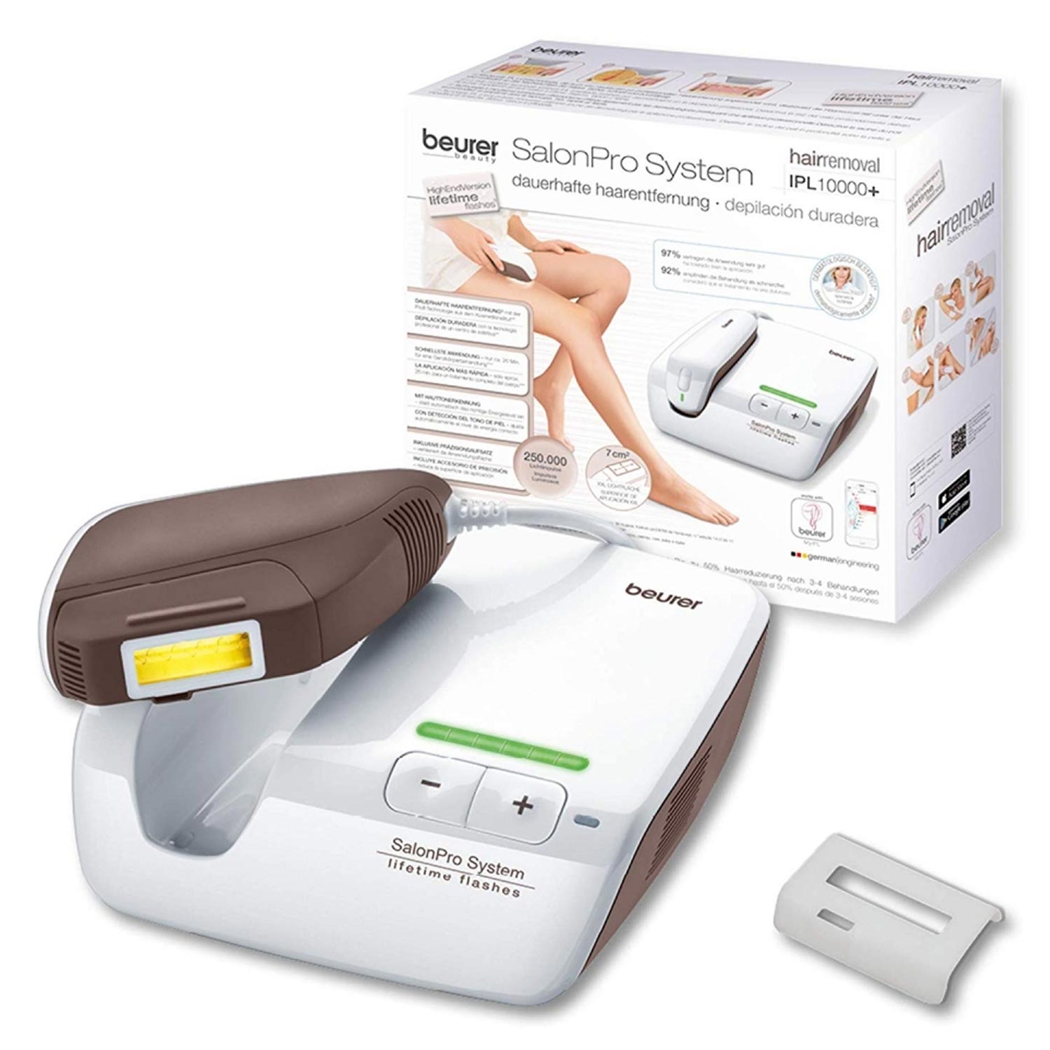 Beurer IPL 10000+ SalonPro System IPL-Haarentfernungsgerät