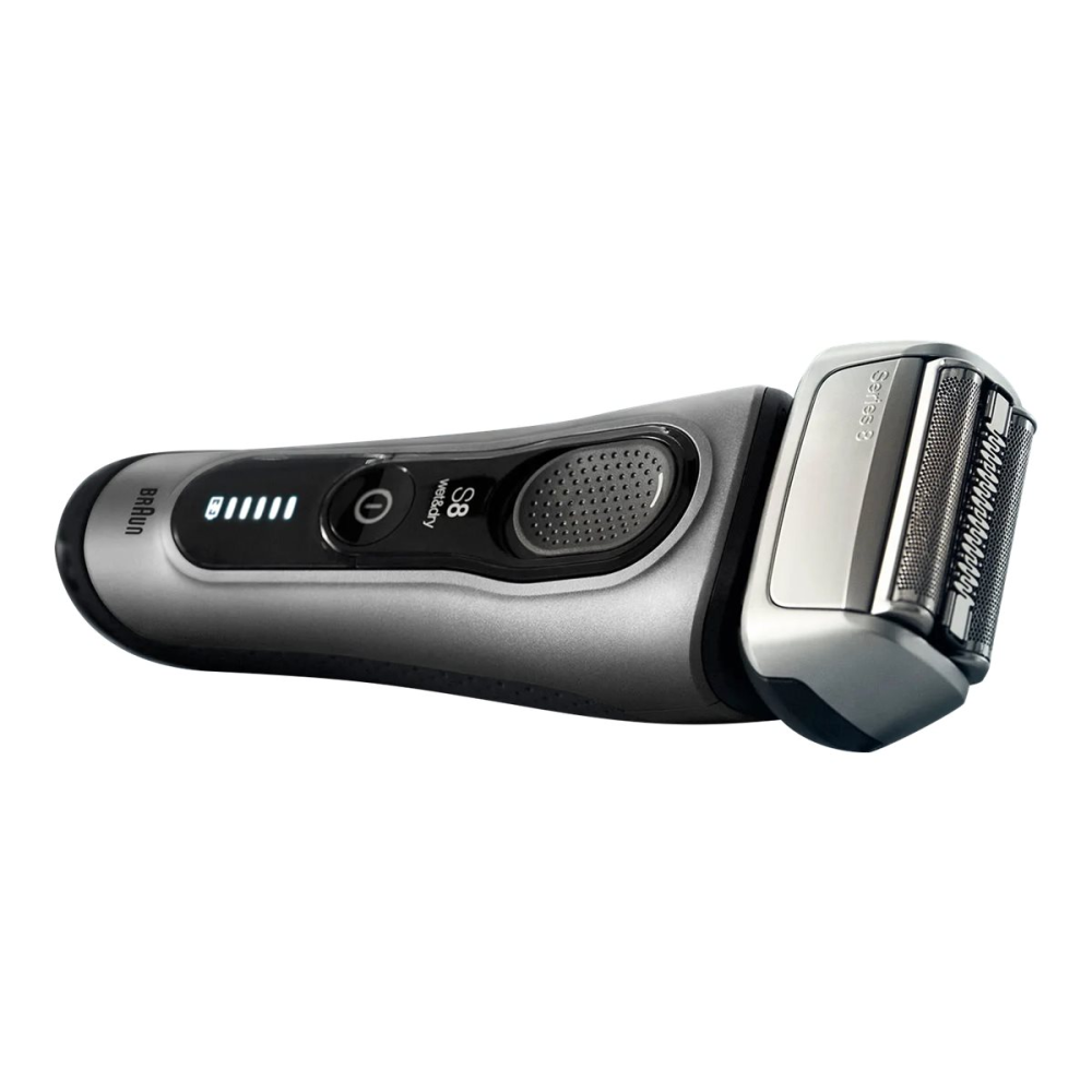Braun Series 8 8417s Elektrorasierer & Trimmer für Präzision silber