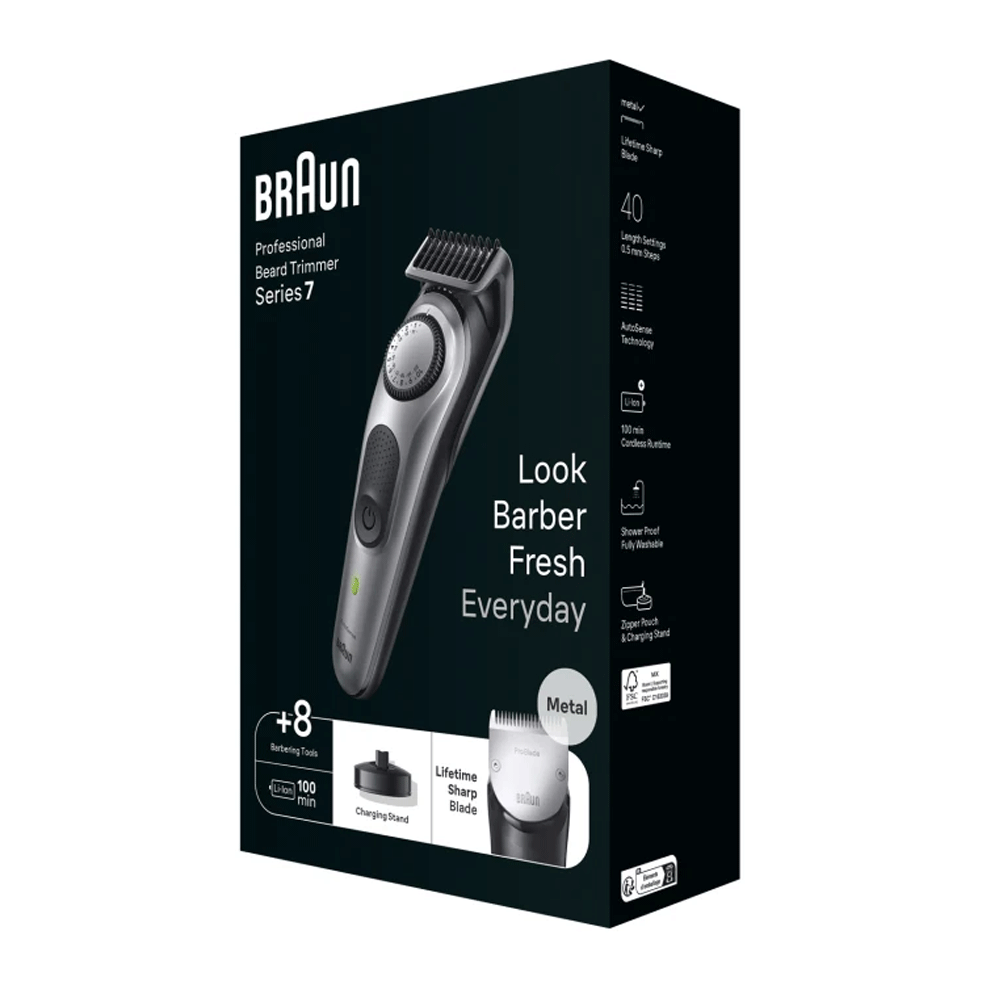 Braun Series 7 BT7420 Bartschneider grau
