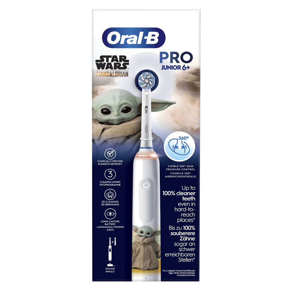 Oral-B Pro Junior Star Wars elektrische Zahnbürste weiß