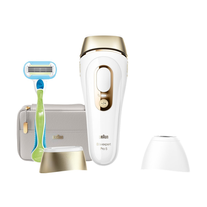 Braun Silk-expert Pro 5 PL5154 IPL-Haarentferner weiß/gold