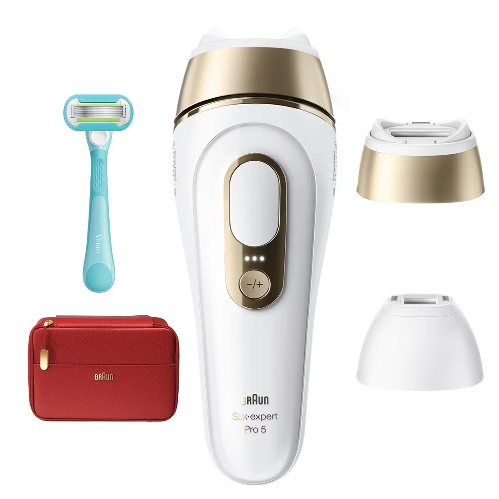 Braun Silk·expert Pro 5 PL5221 IPL Haarentfernungsgerät weiß/gold