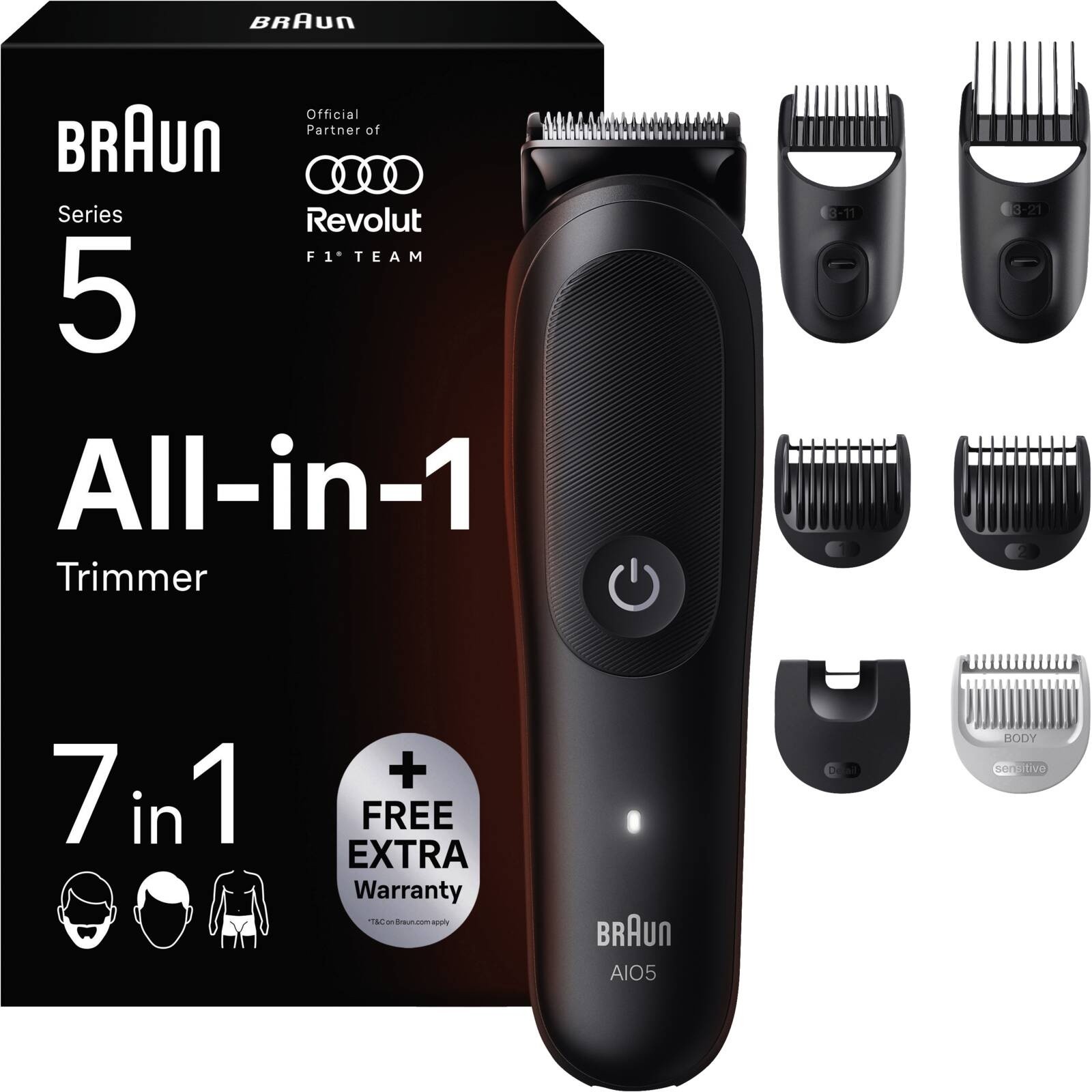 Braun Series 5 All-in-One Style AIO5520 Multigroomer
