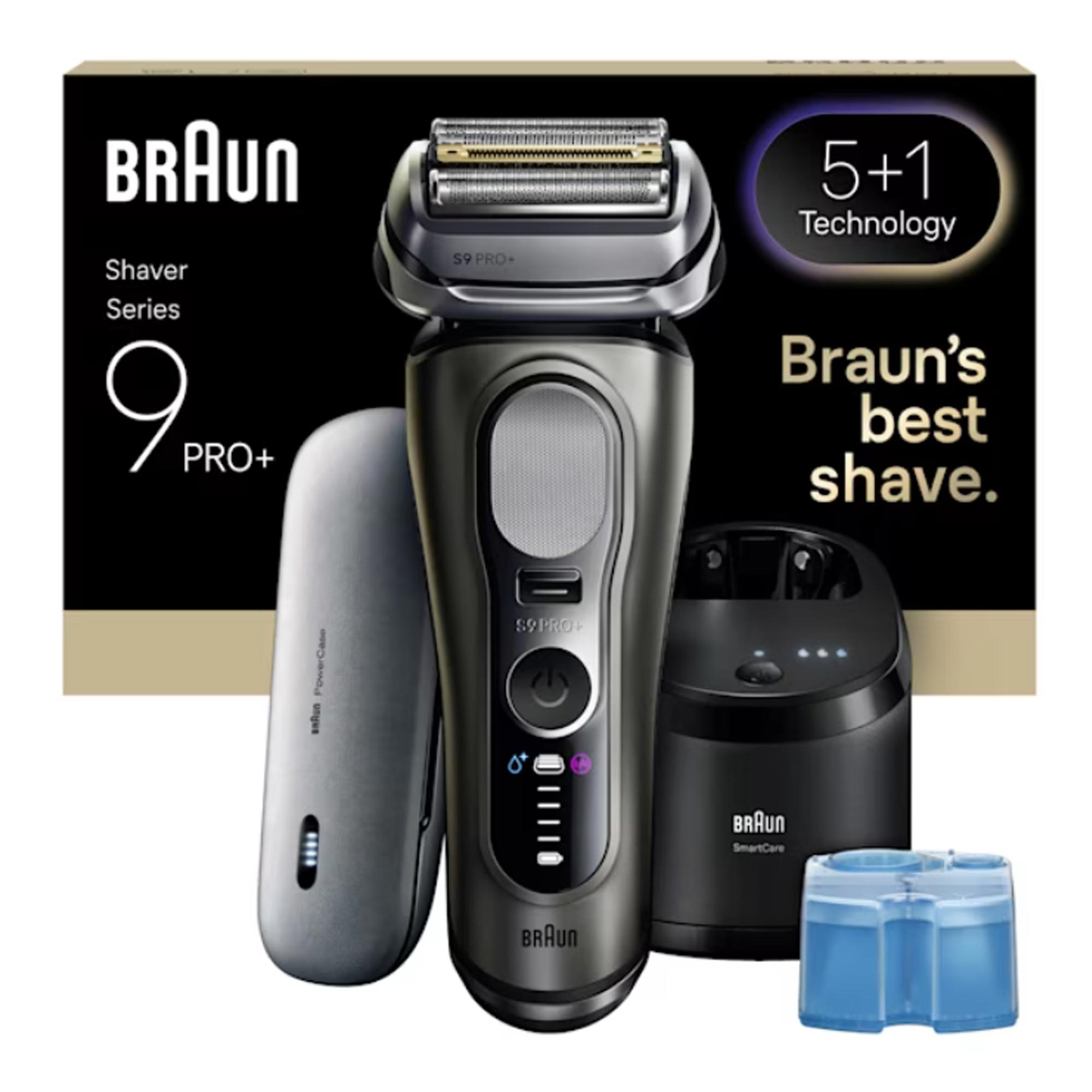 Braun Series 9 Pro+ 9675cc Nass- und Trockenrasierer graphit