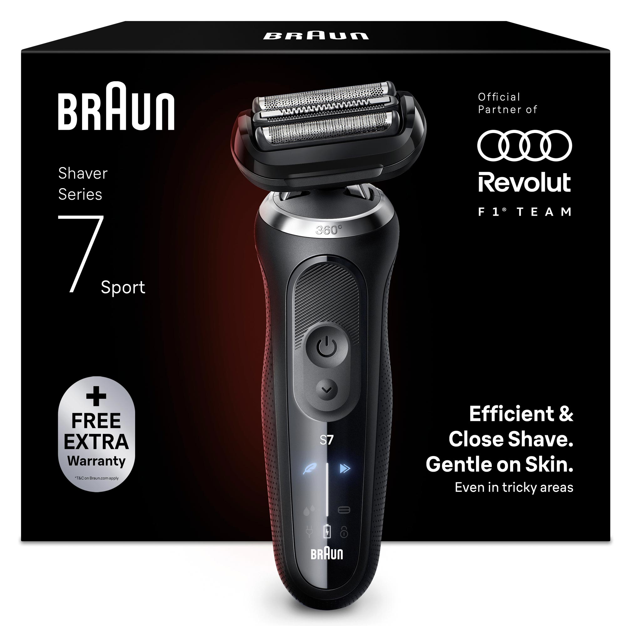 Braun Series 7 72-N1000s Elektrorasierer schwarz