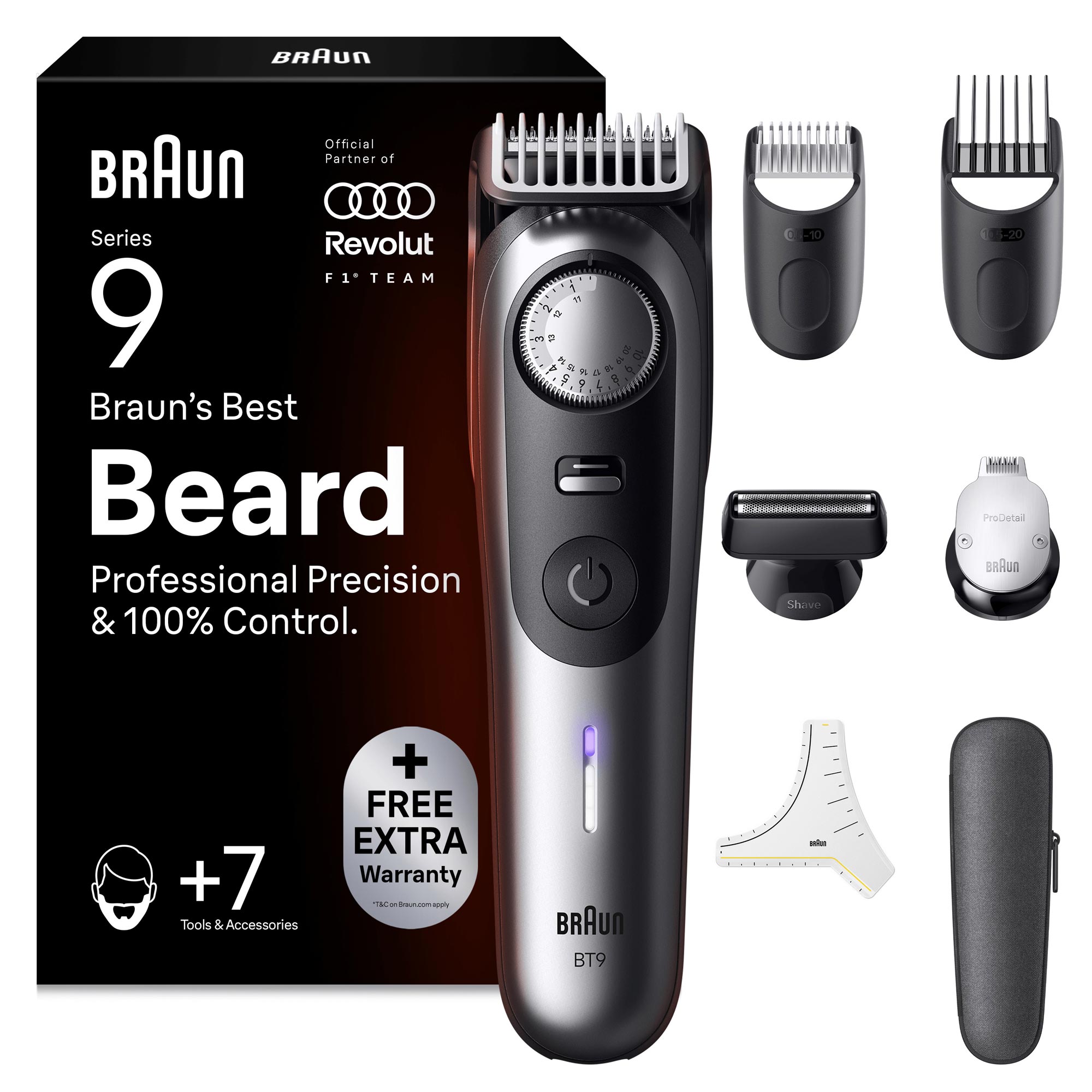 Braun Series 9 BT9520 Bartschneider