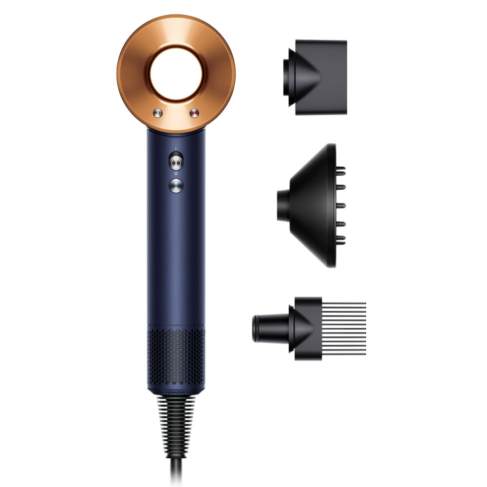 Dyson Supersonic Haartrockner Curly+Coily nachtblau/kupfer