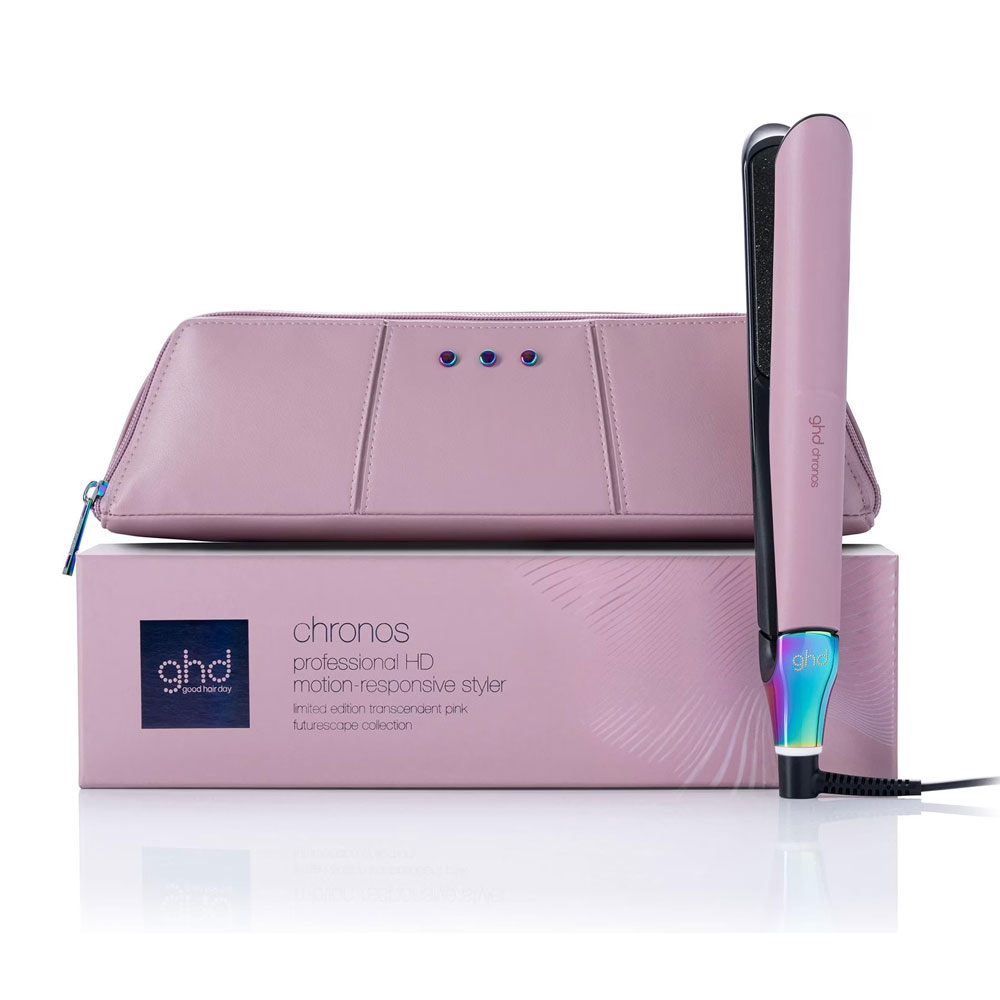 ghd Chronos Glätteisen Limited Edition Futurescape Collection rosa