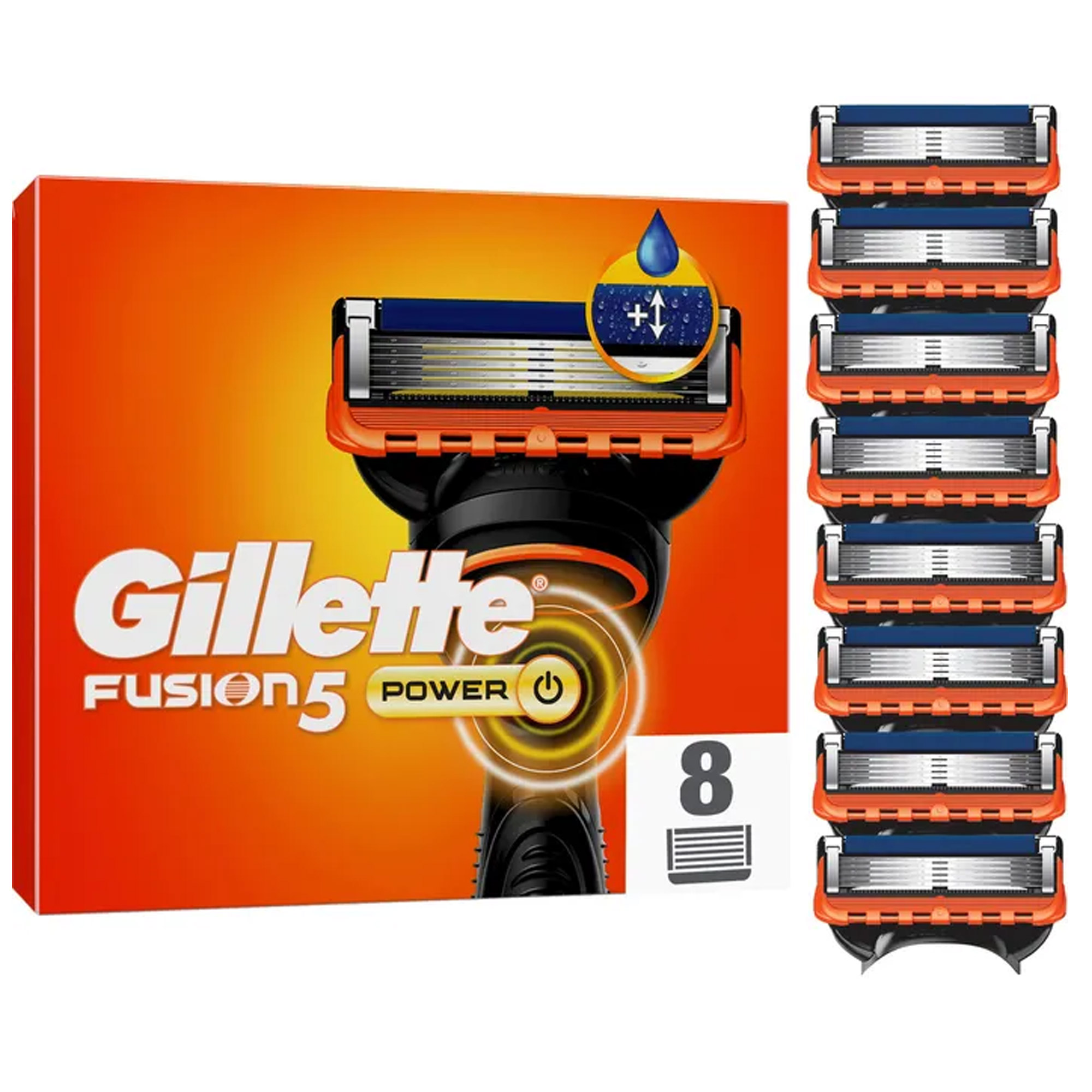 Gillette Fusion5 Power Ersatzklingen 8 Stück