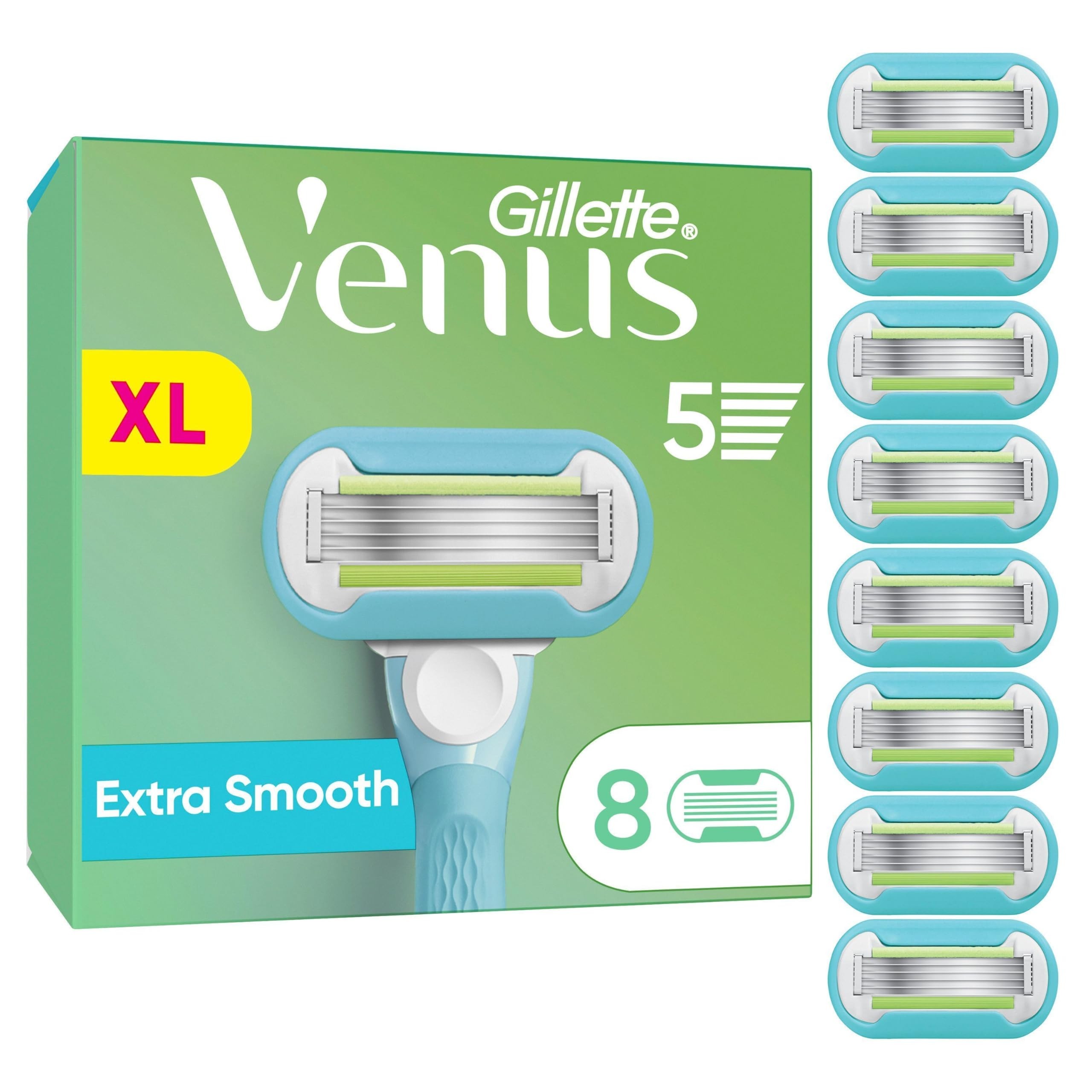 Gillette Venus Extra Smooth Rasierklingen 8 Stück