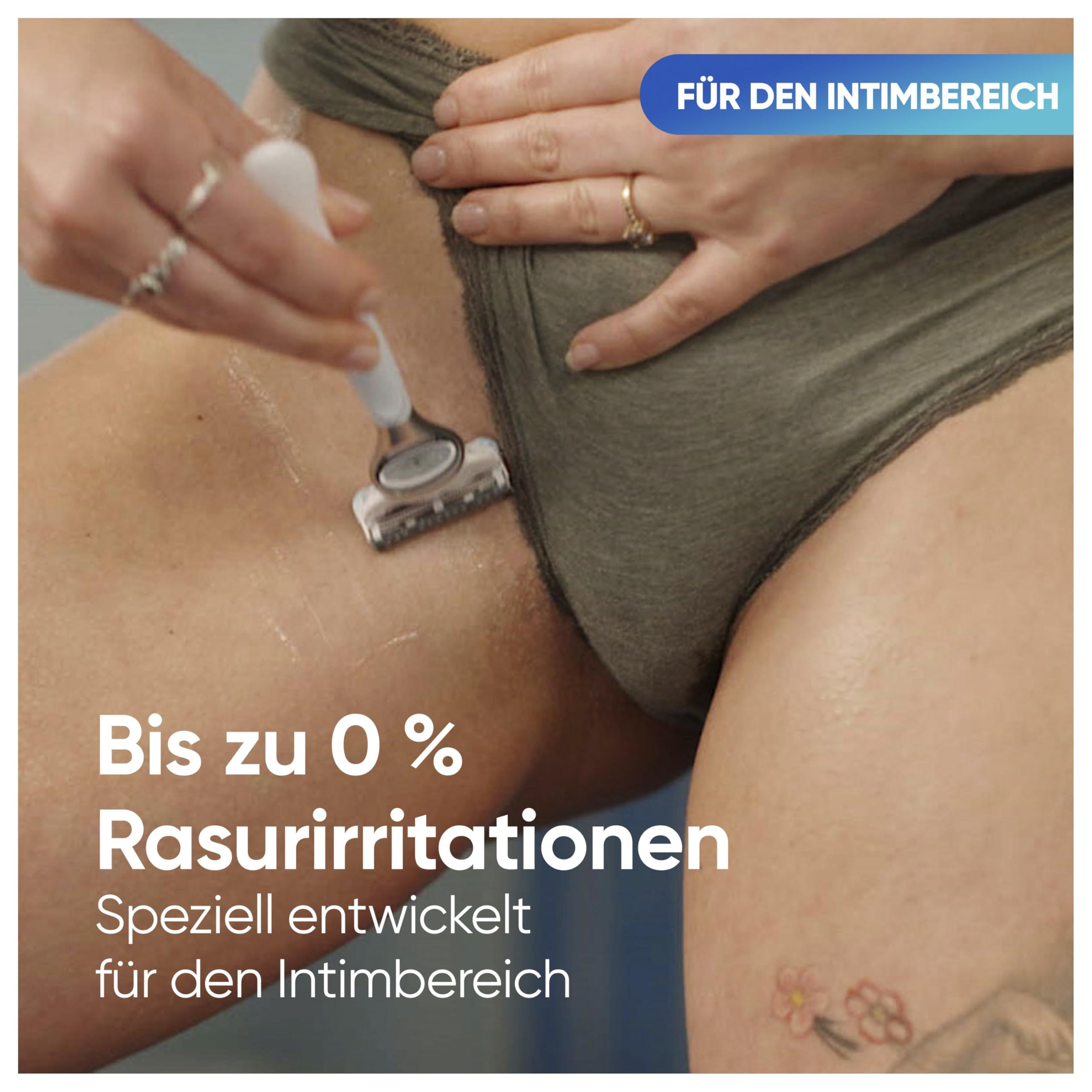 Gillette Venus Intimbereich Rasierer inkl. 4 Klingen