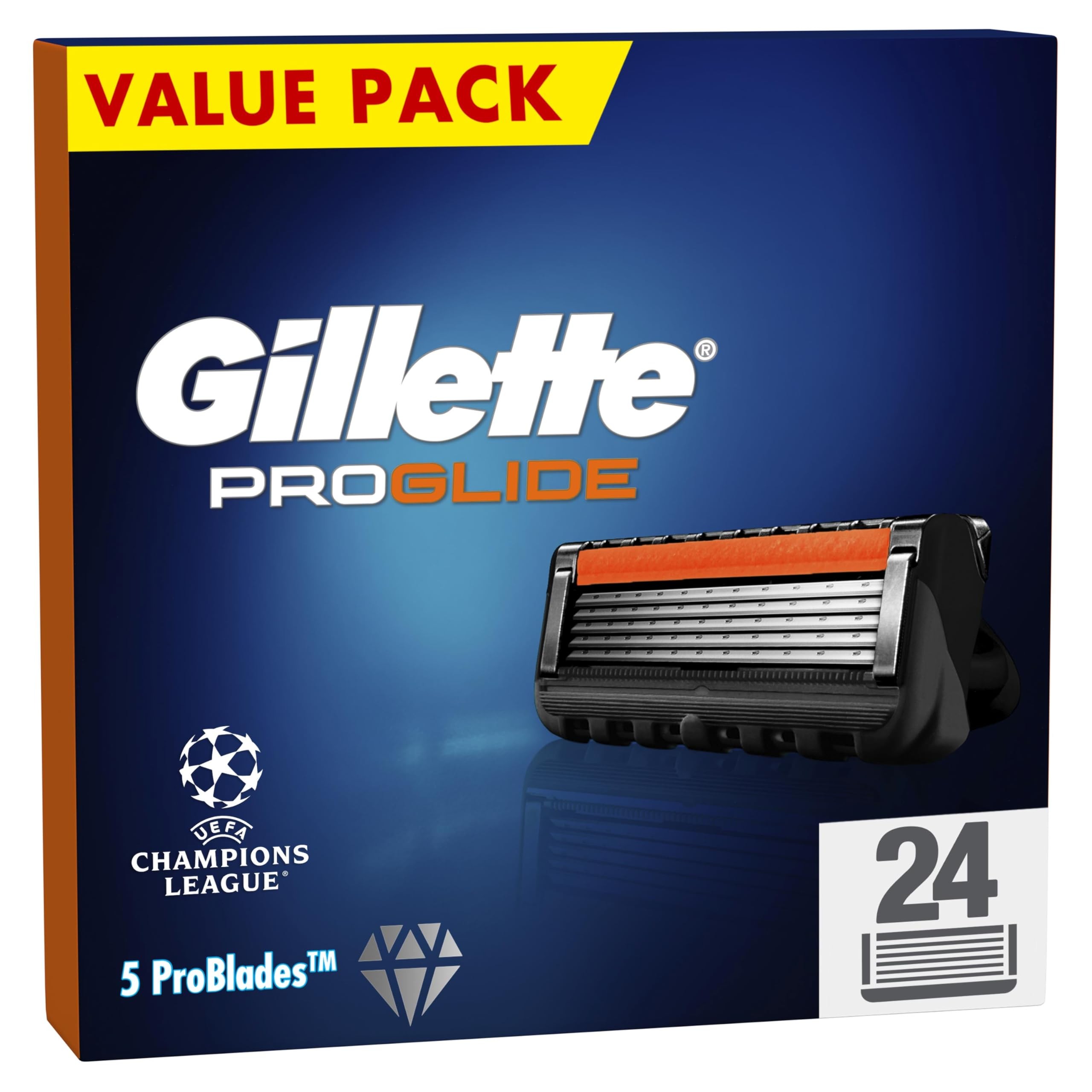 Gillette Fusion5 ProGlide Ersatzklingen 24er