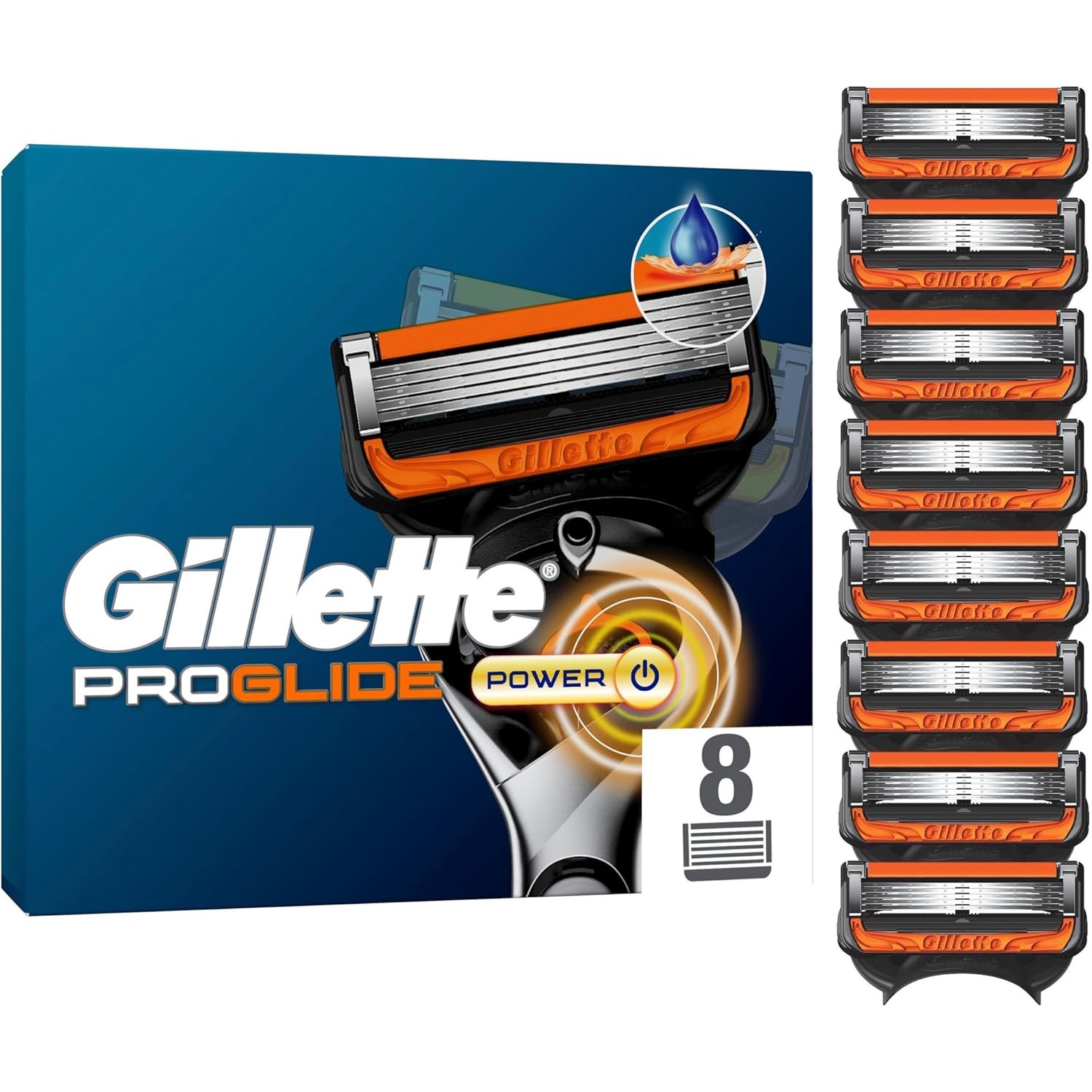 Gillette ProGlide Power Klingen 8er