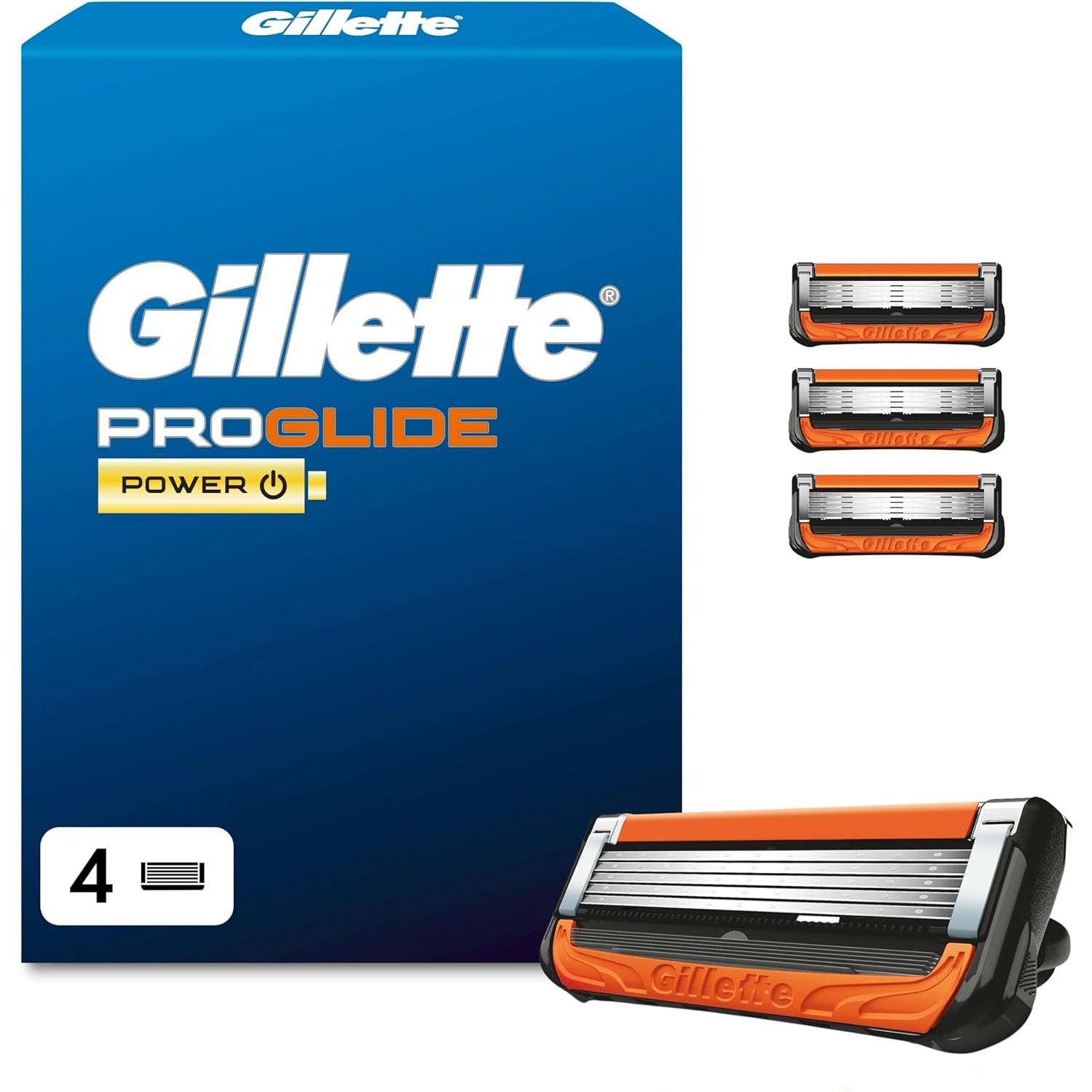 Gillette ProGlide Power Systemklingen 4er