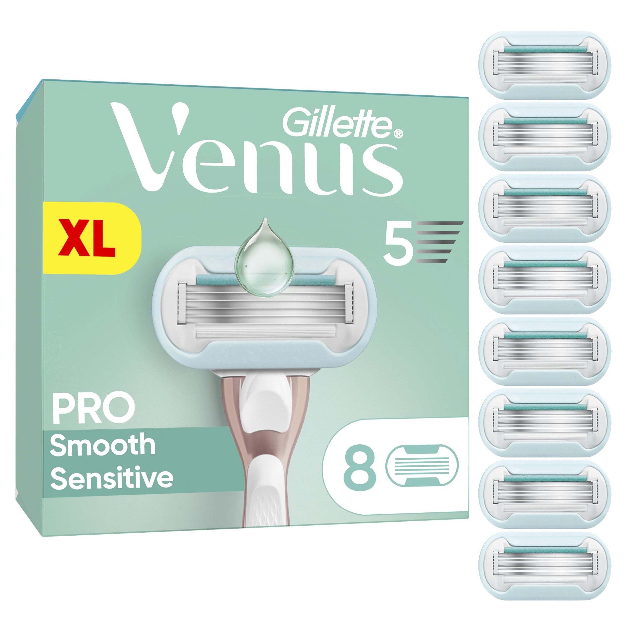 Gillette Venus Pro Smooth Sensitive Rasierklingen