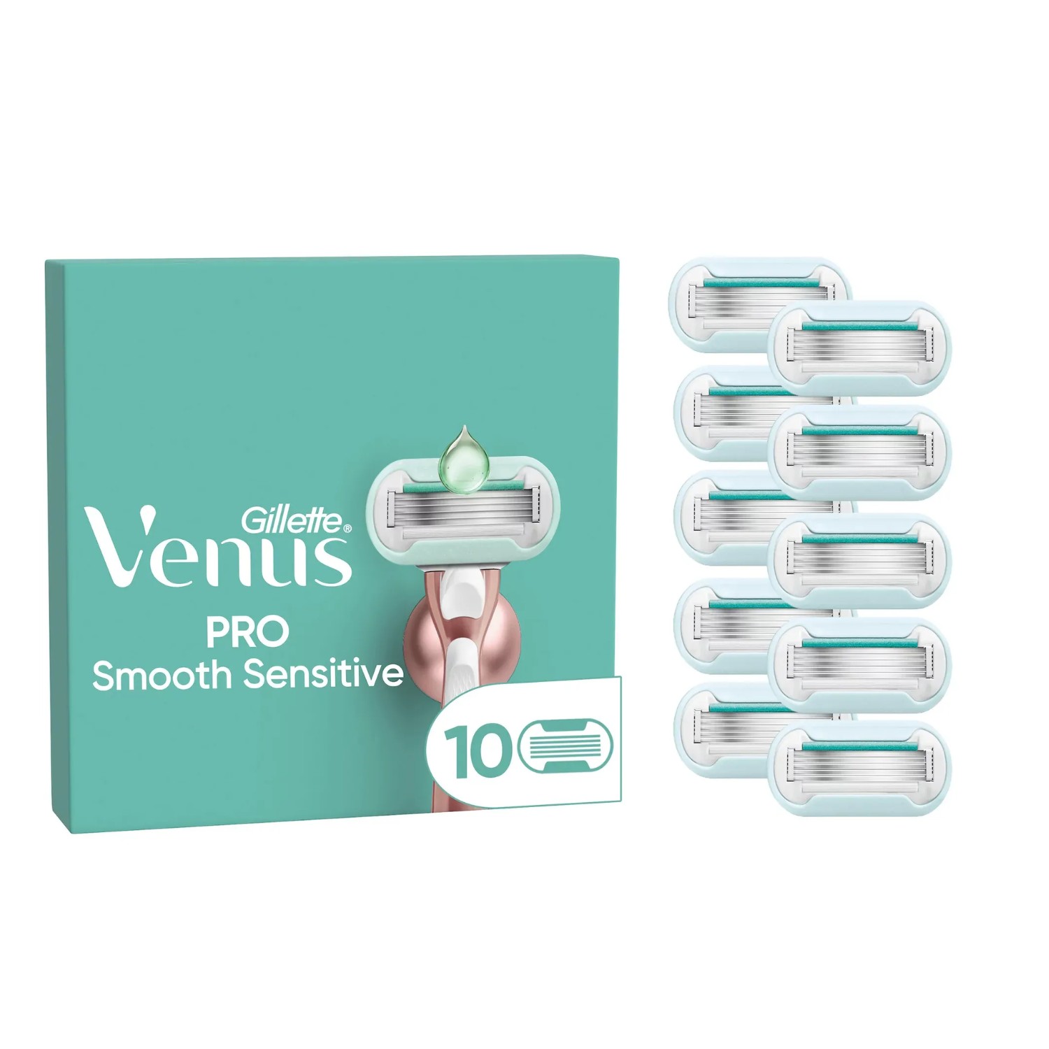 Gillette Venus Pro Smooth Sensitive Systemklingen