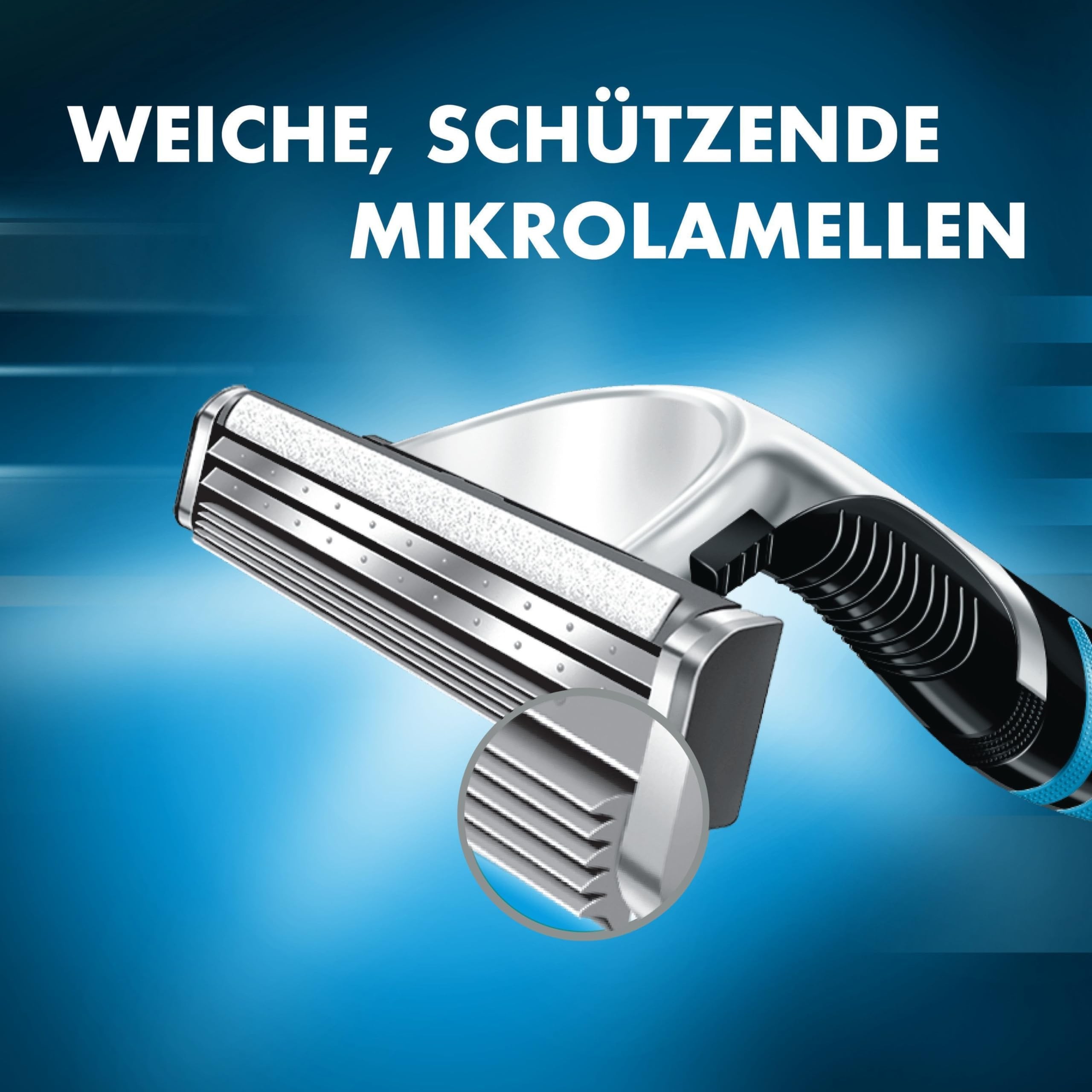 Gillette Sensor Excel Nassrasierer schwarz/grau