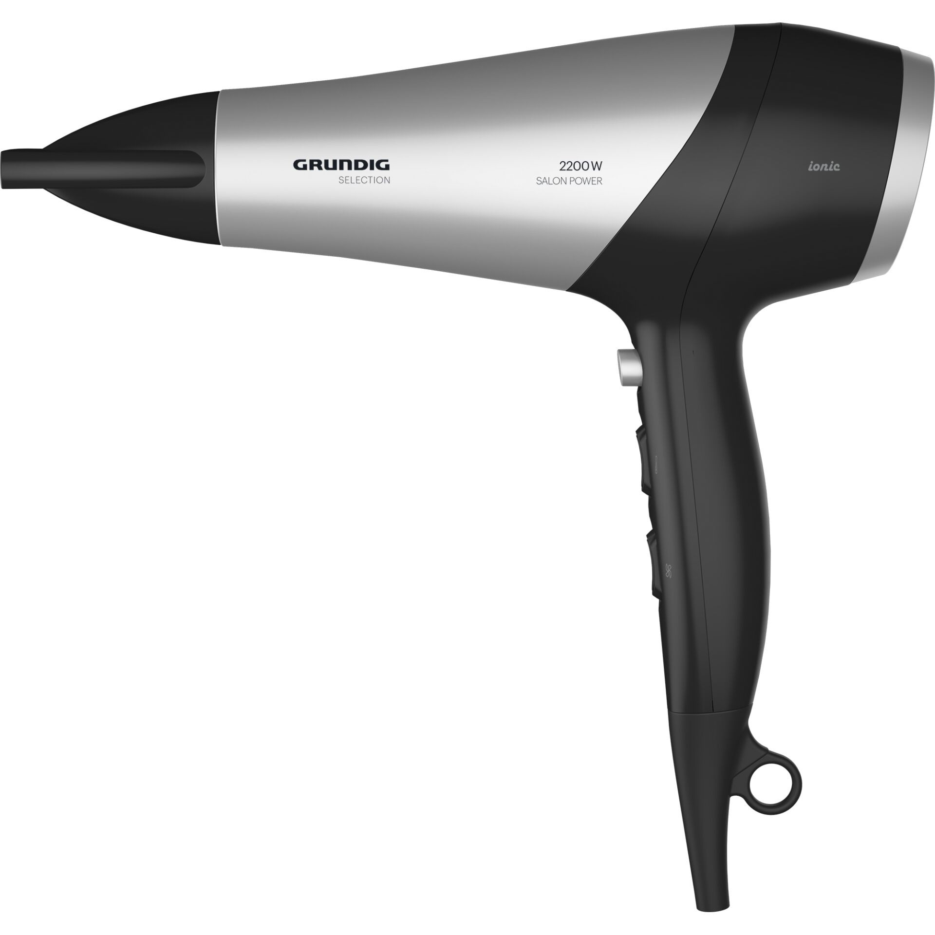 Grundig HD 6080 B Haartrockner 2.200W schwarz/silber