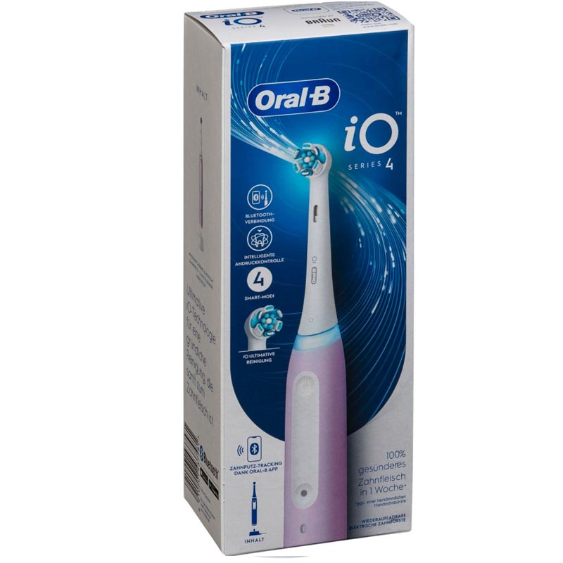 Oral-B iO Series 4 elektrische Zahnbürste lavender