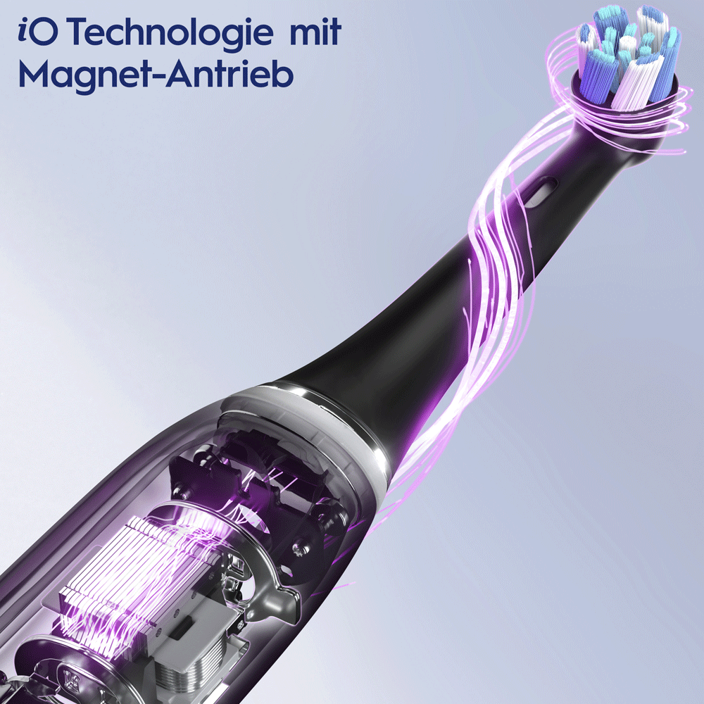 Oral-B iO Series 9N elektr. Zahnbürste Set rose quartz (Verpackung geöffnet)