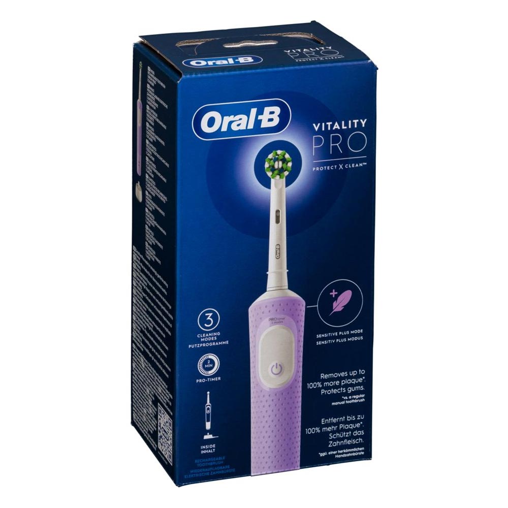 Oral-B Vitality Pro D103 Elektrische Zahnbürste lilac violet