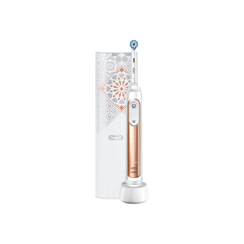 Oral-B Genius X 20000 elektrische Zahnbürste Luxe Edition Rosegold Geschenkset