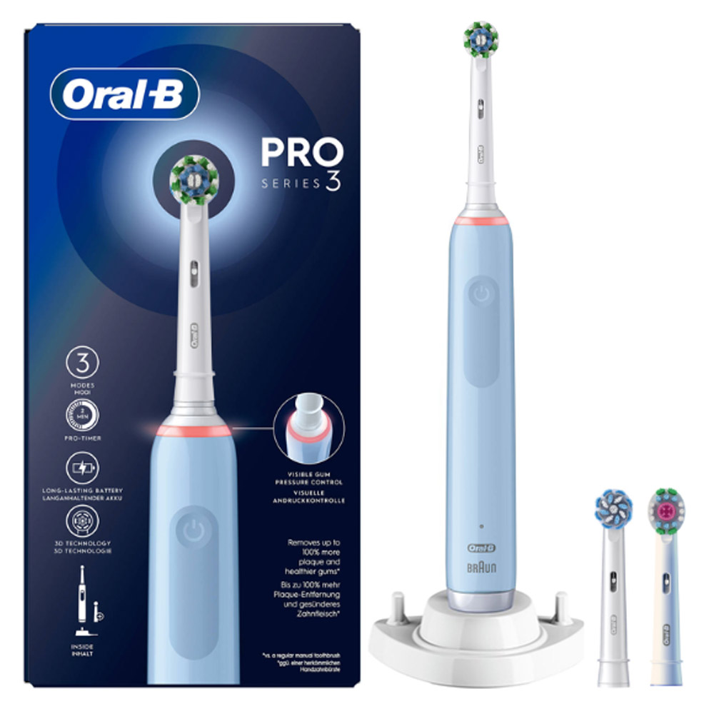 Oral-B Pro 3 3770 elektr. Zahnbürste blau