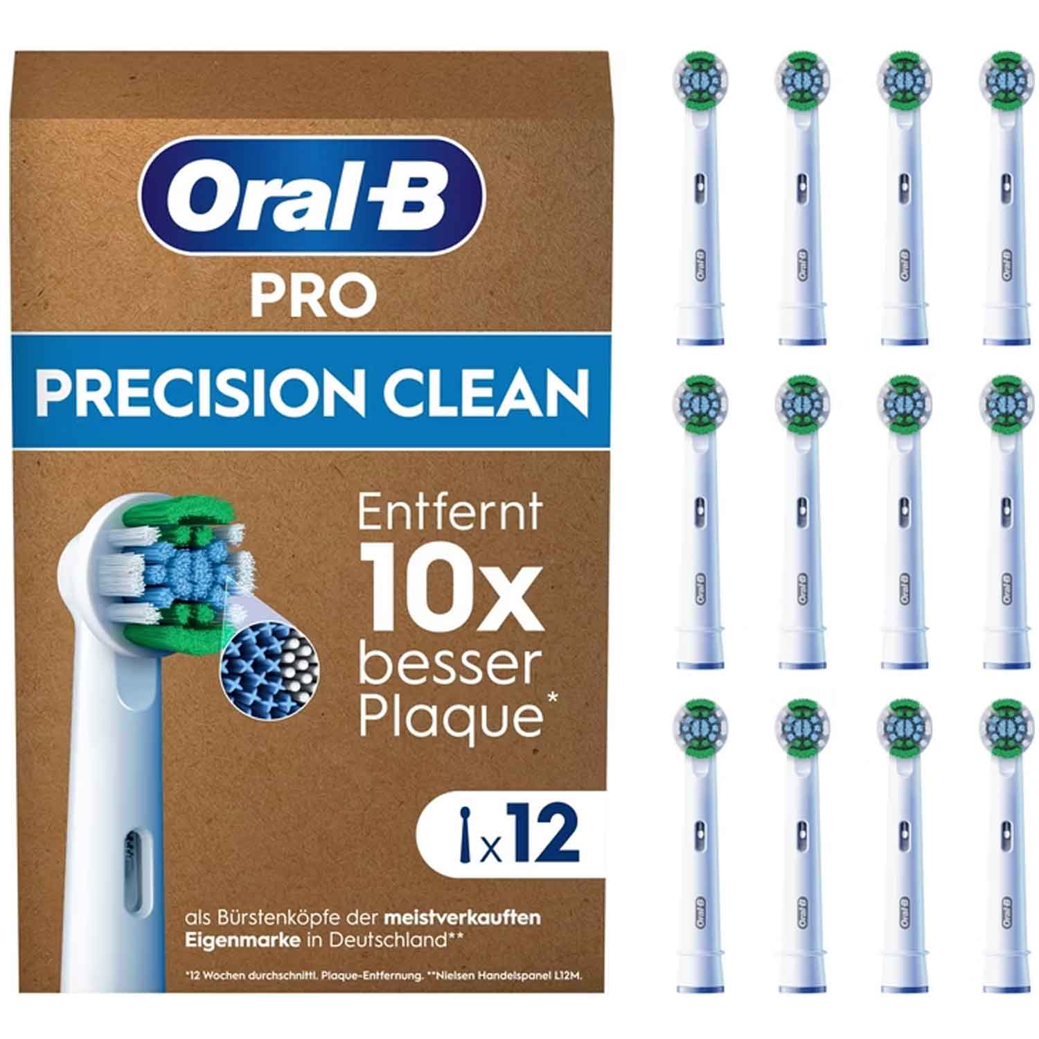 Oral-B Pro Precision Clean Aufsteckbürsten (12 Stück)