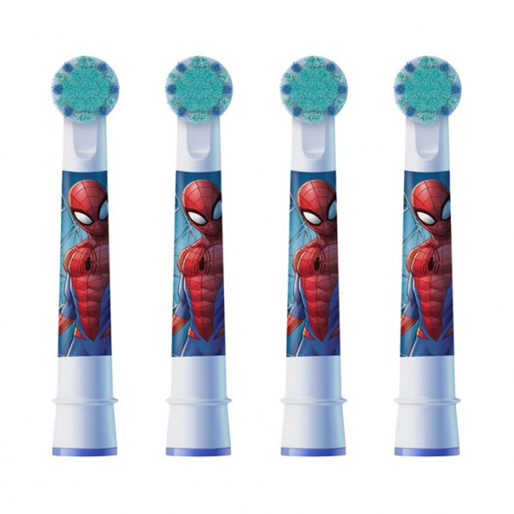 Oral-B Pro Kids Spiderman Aufsteckbürsten weiß 4 Stück