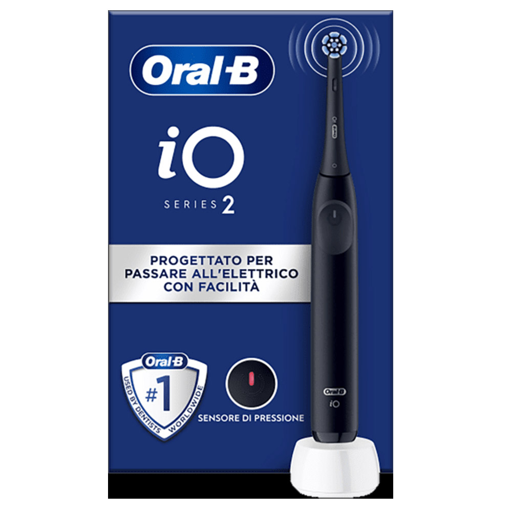 Oral-B iO 2 elektrische Zahnbürste schwarz