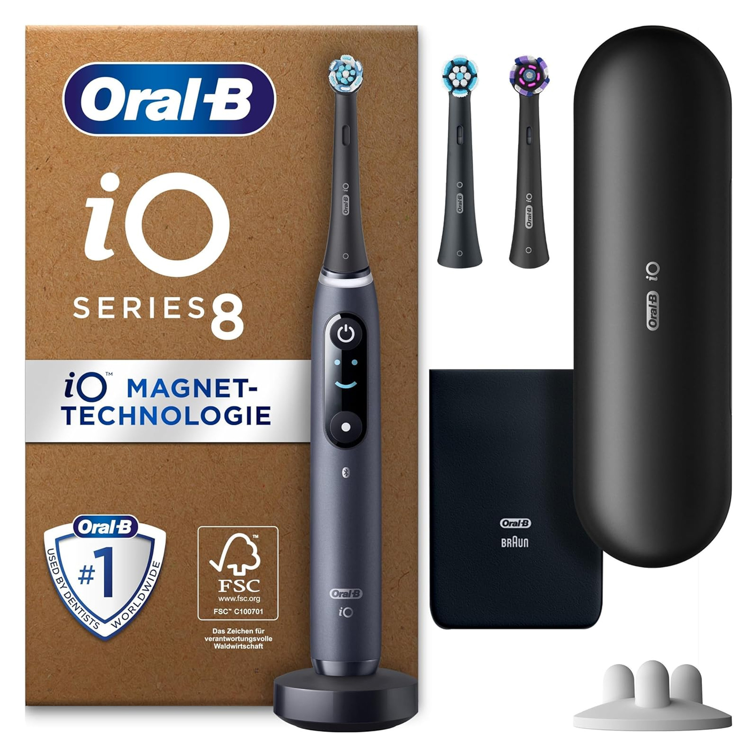 Oral-B iO Series 8 Plus Edition elektrische Zahnbürste black onyx
