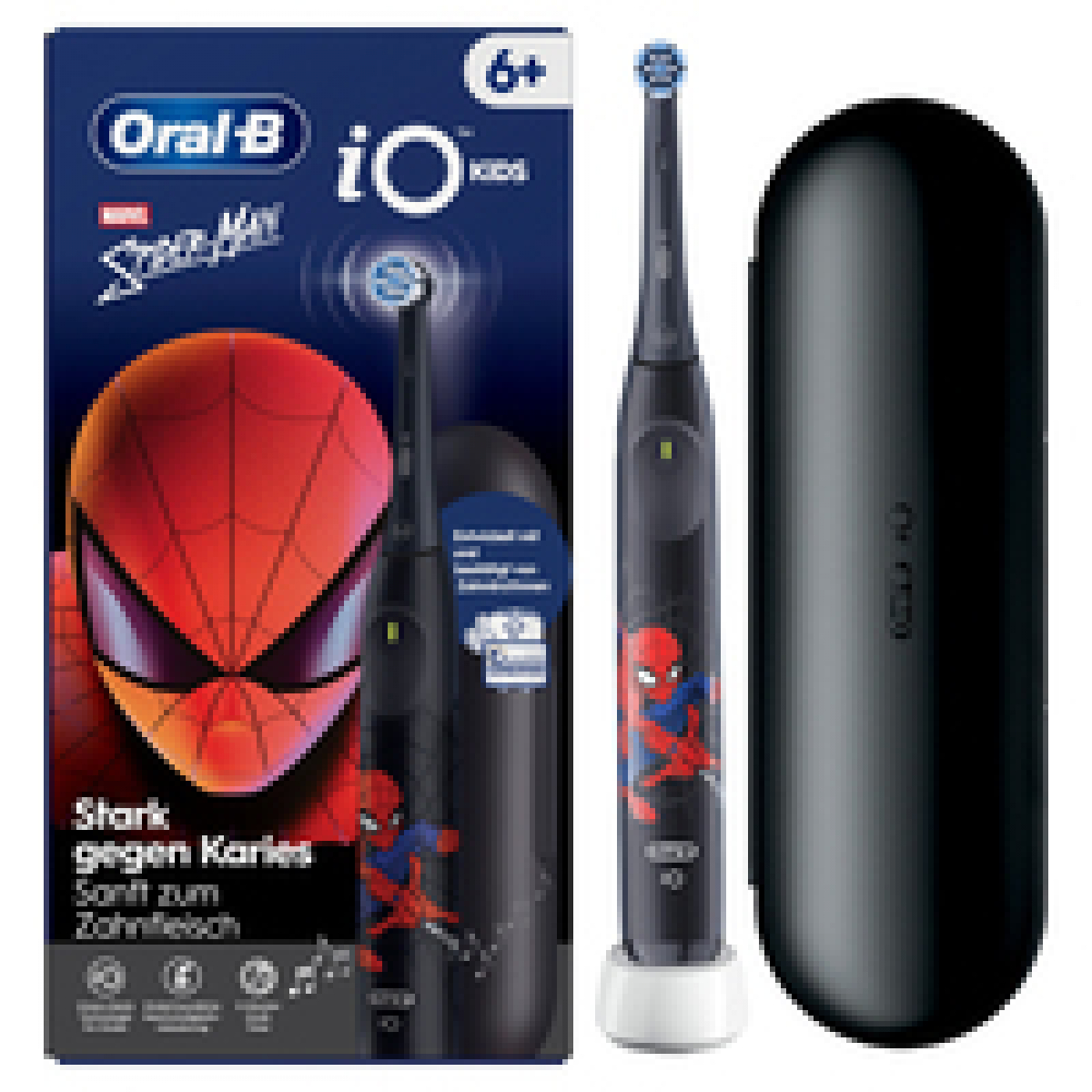 Oral-B iO Kids 6+ elektrische Zahnbürste schwarz