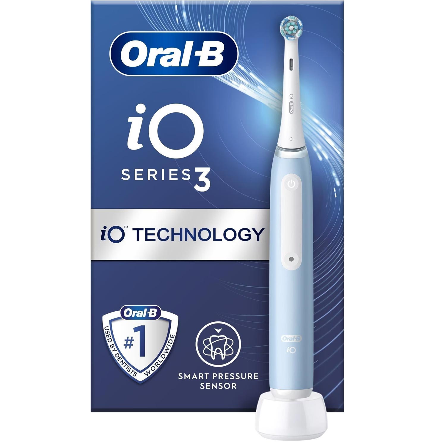 Oral-B iO Series 3 elektrische Zahnbürste ice blue