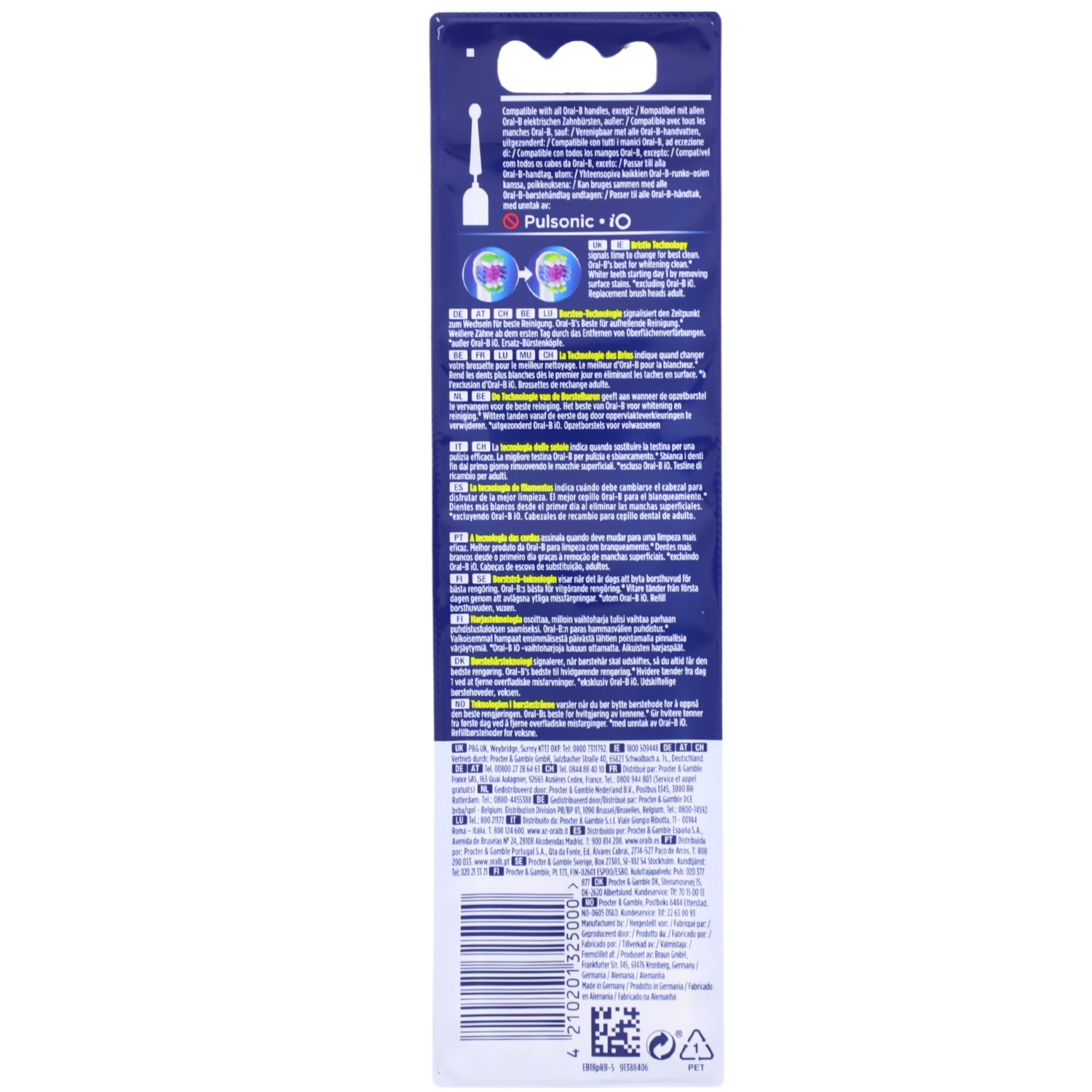 Oral-B Clean Maximiser Aufsteckbürste 3D White 5er