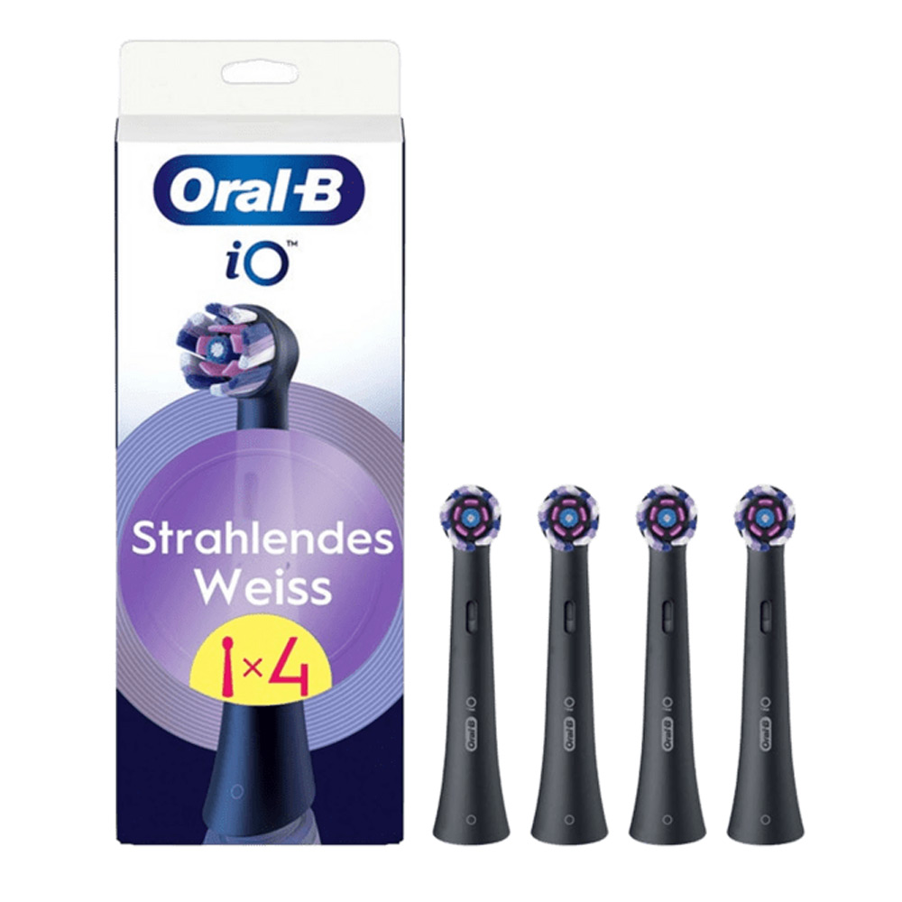 Oral-B Gentle Care Ersatzbürsten 4 Stück schwarz