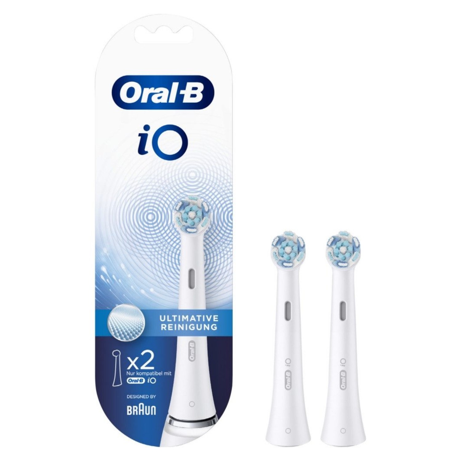 Oral-B iO Ultimate Clean Aufsteckbürsten 2er weiß