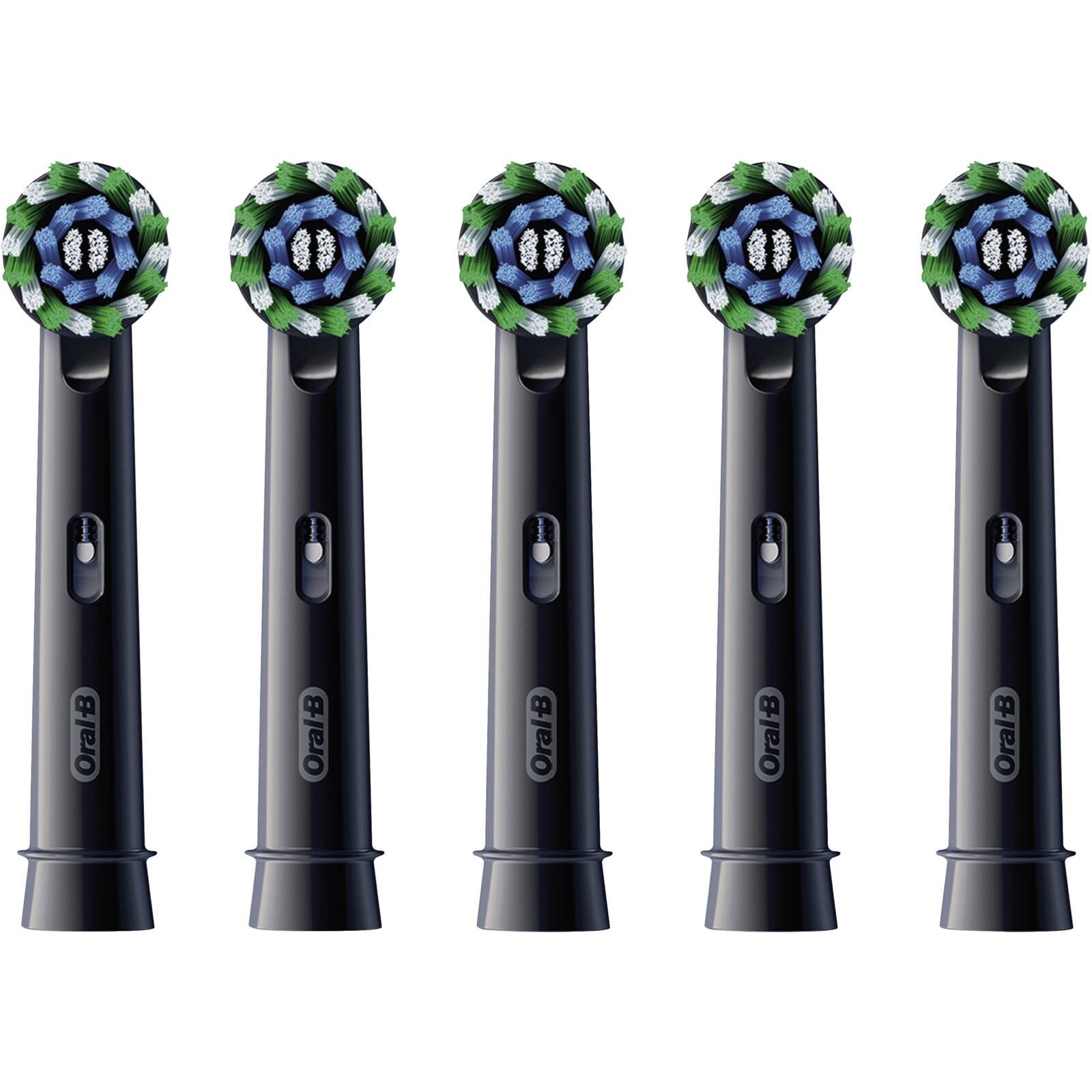 Oral-B Pro CrossAction Aufsteckbürsten 4+1 schwarz