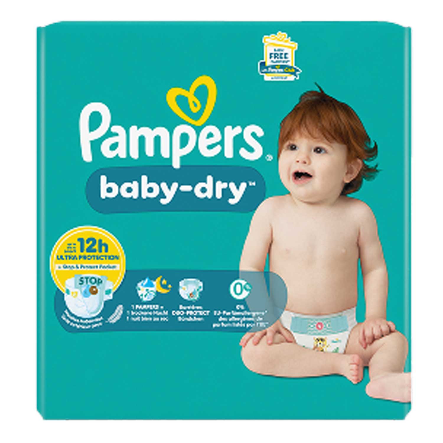 Pampers Baby Dry Pants Gr.4 Maxi 9-15kg MonatsBox
