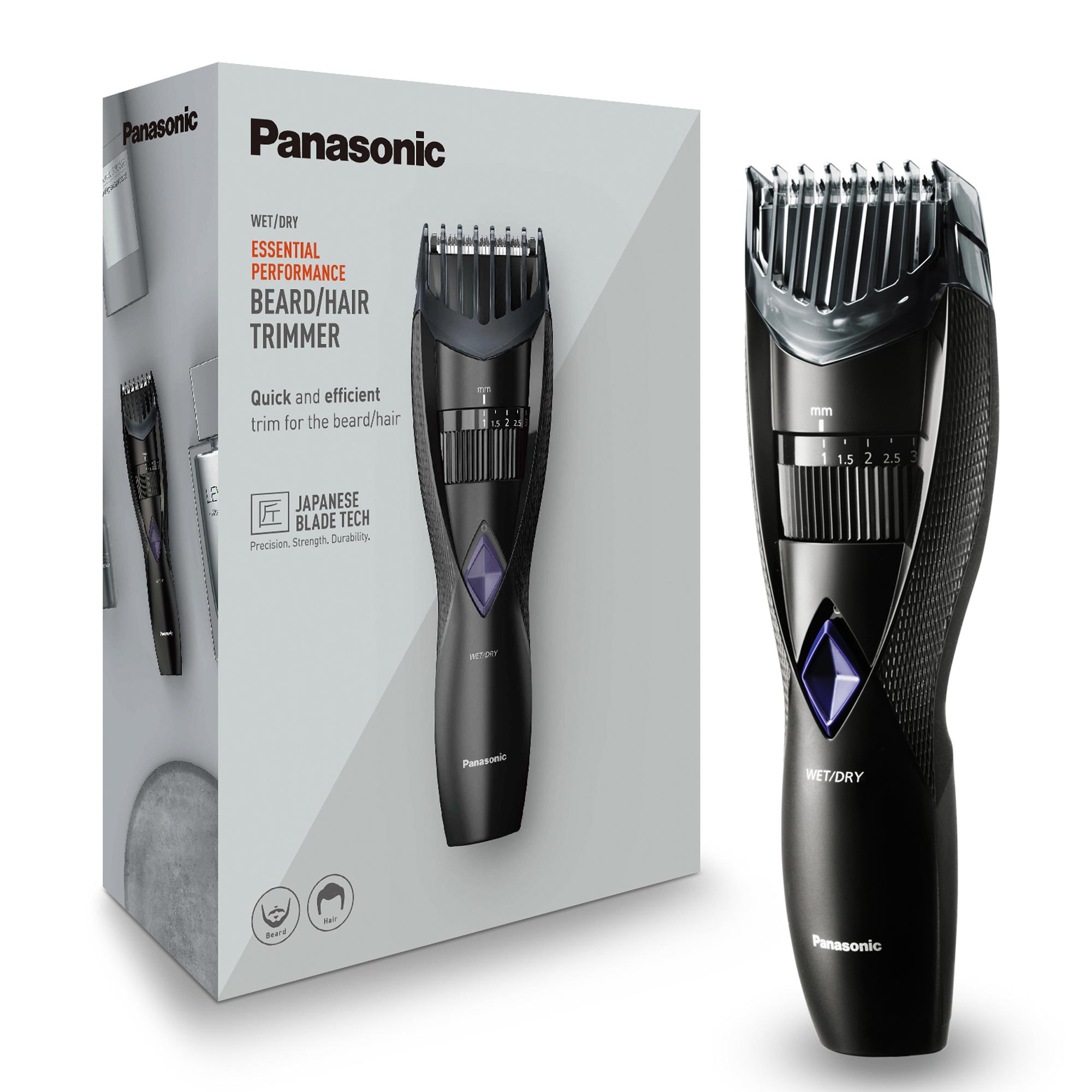 Panasonic ER-GB37-K503 Bartschneider schwarz