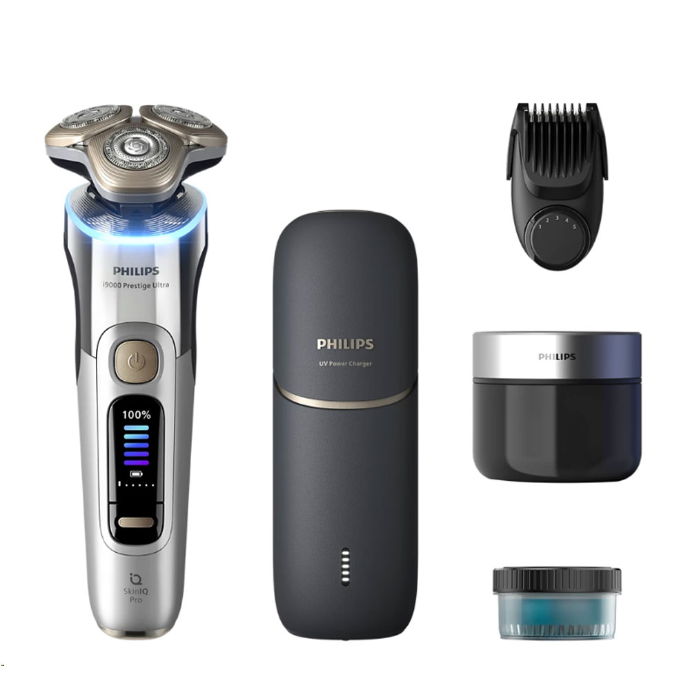 Philips Series i9000 XP9404/46 Prestige Ultra Rasierer silber