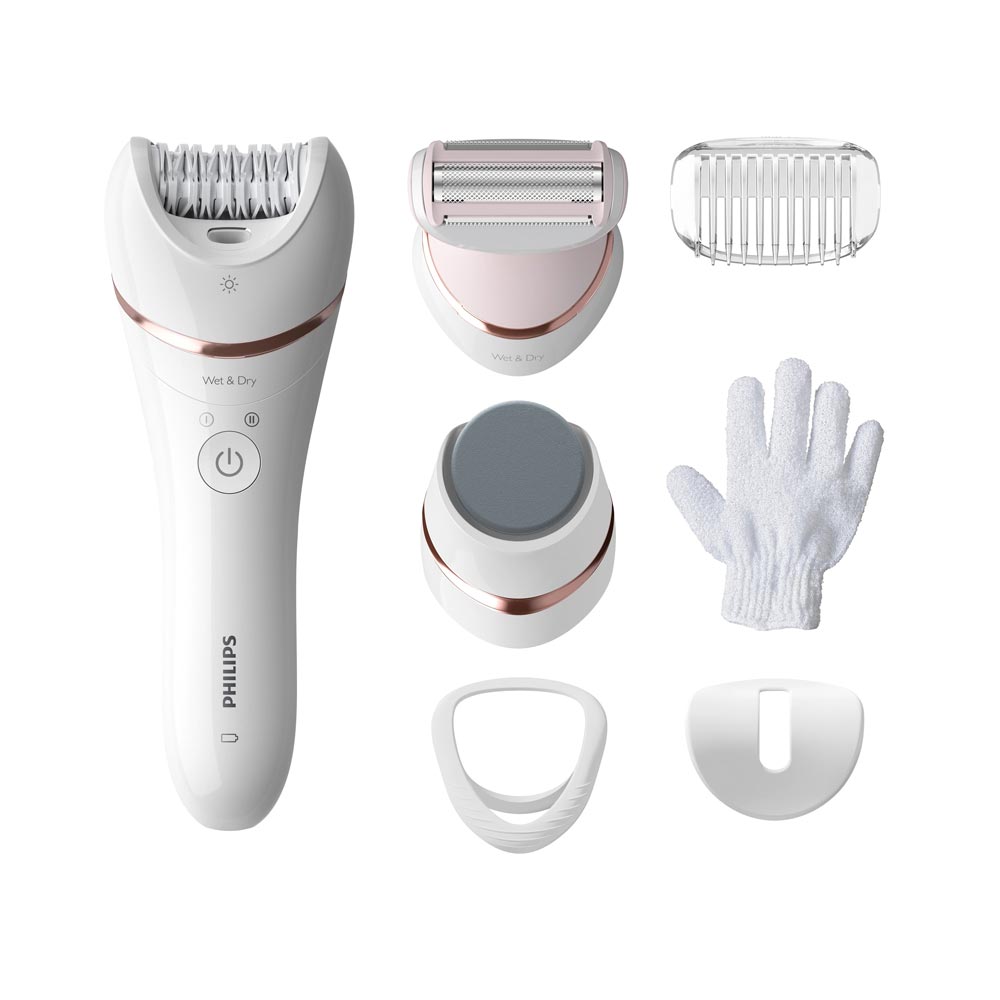 Philips Series 8000 BRE730/10 Wet & Dry Epilierer