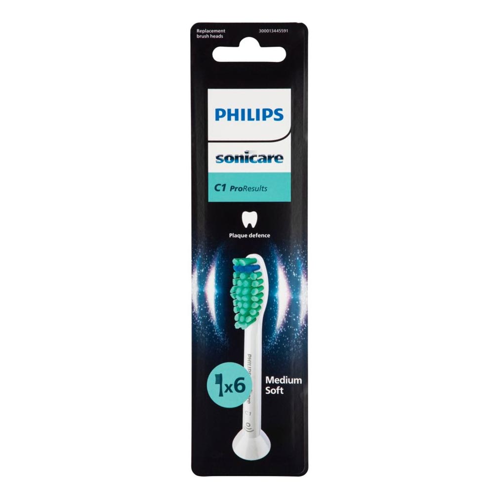 Philips Sonicare C1 ProResults HX6016/87 Zahnbürstenköpfe 6 Stück