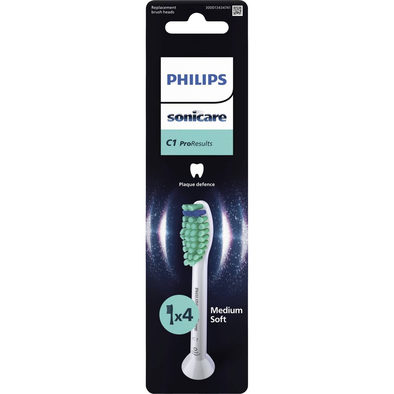 Philips Sonicare C1 ProResults HX6014/87 Bürstenköpfe 4 Stück weiß