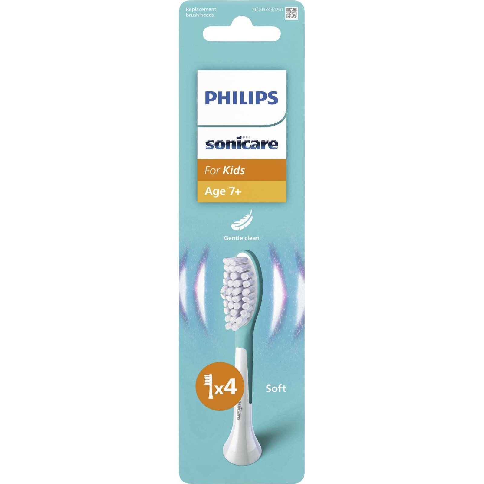 Philips Sonicare For Kids HX6044/90 Bürstenköpfe 4 Stück