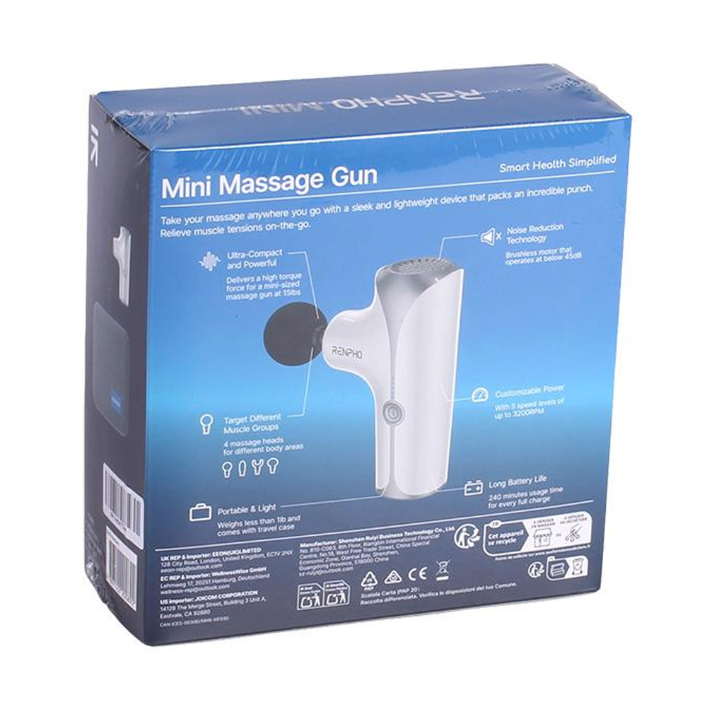 Renpho GM173 Mini-Massagepistole weiß