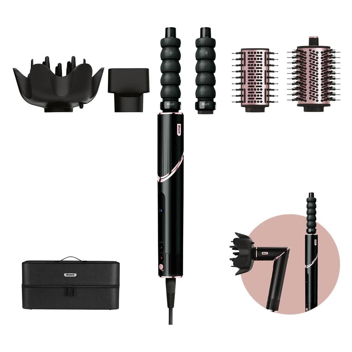 Shark HD446EU FlexStyle 5-in-1 Haarstyler Lockenstab schwarz (2.Wahl)