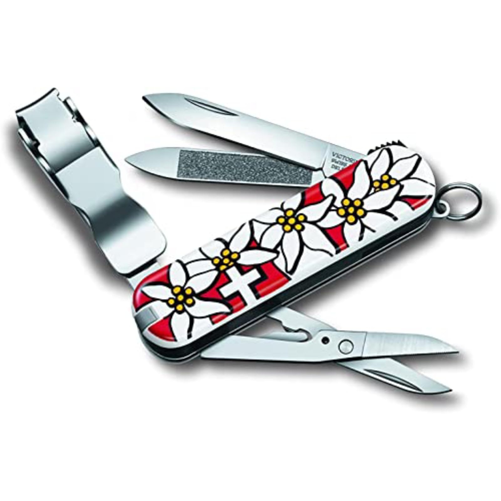 Victorinox Nail Clip 580 8 Funktionen Taschenmesser edelweiss