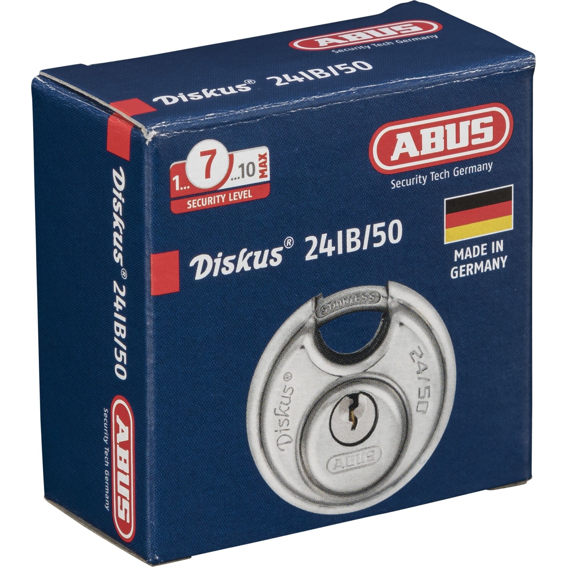 ABUS Diskus 24IB/50 Edelstahl Vorhängeschloss