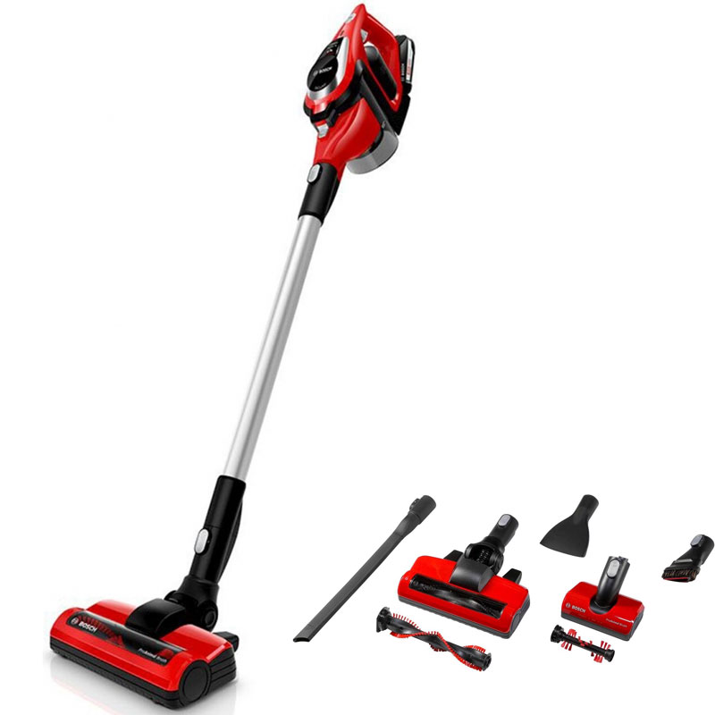 Bosch Serie 8 ProAnimal BBS81PETM Akku-Handstaubsauger mit Stiel rot